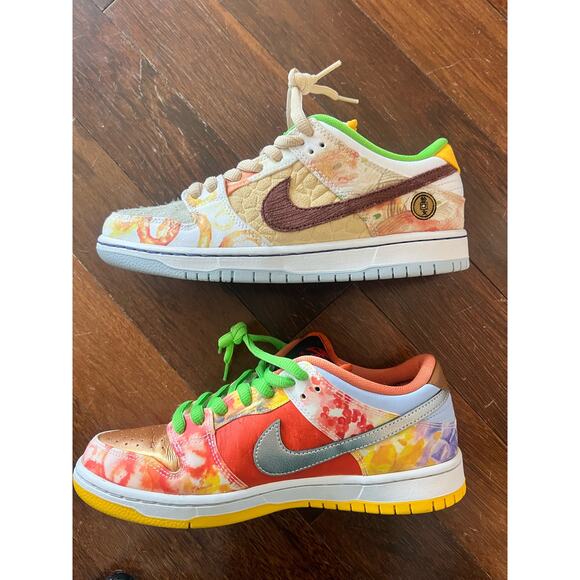 Jason Deng x Nike Dunk Low Pro SB Street Hawker Size 7.5 - Picture 9 of 10